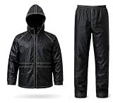 Auto Accessori Lupex Combinaison imperméable unisexe Aal-tuta-bag (lot de 1), noir, XXL