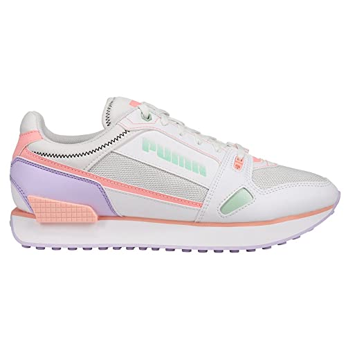 Image of PUMA Womens Mile Rider Sn WN's Sneakers Shoes - Pink