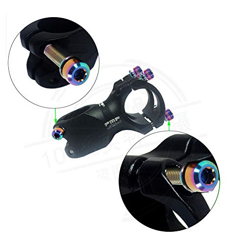 Keenso 6 Pz Viti Bullone, TC4 Lega M5 x 18mm Viti