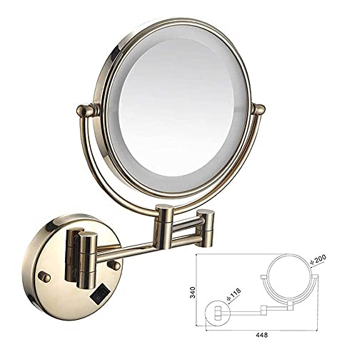 Miroir de courtoisie mural orientable pour une routine beauté parfaite - 5