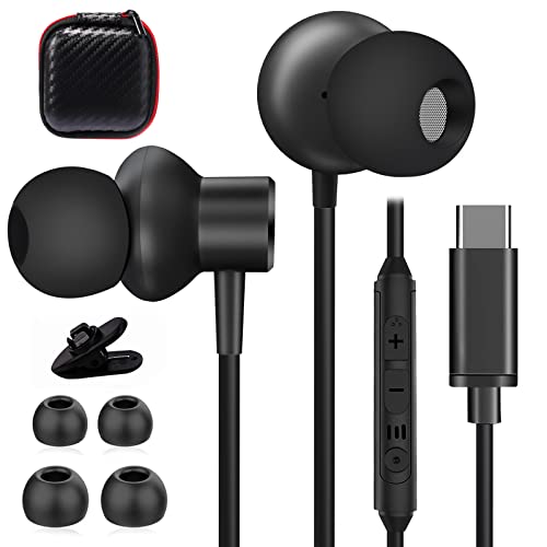 Wired USB-C Earphones with Mic Volume Control for Zambia Ubuy