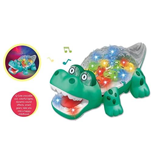 Jack-Royal-Transparent-Gear-Crocodile-Early-Learning-Toys-Games-Kids-Electric-Universal-Light-Music-Kids-Toys-Toys-Games-Collectibles-Educational-Toys-Musical-ToysGear-Crocodile