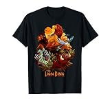 Disney Lion King Main Cast Poster Graphic T-Shirt
