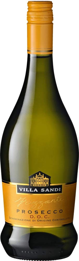 Prosecco Frizzante DOC von Villa Sandi - Perlwein 6 x 0,75l VINELLO - 6er - Weinpaket inkl. kostenlosem VINELLO.weinausgießer