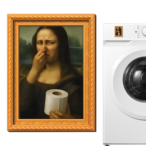 Xmccvt Funny Magnets for Fridge,Wooden Photo Frame Shape Crafts - Humorous Female Vintage Fun Fridge Magnets,for Whiteboard Classroom Workplace Car Home School