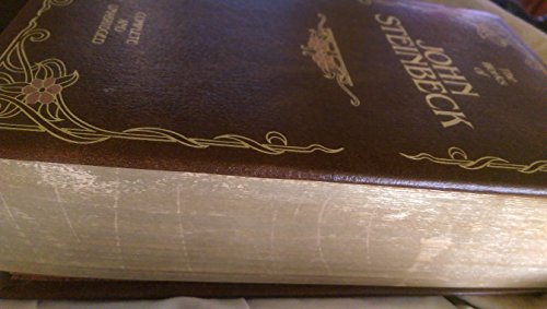 The Works of John Steinbeck Complete and Unabridged by John Steinbeck (1985) Leather Bound