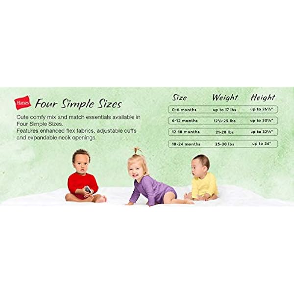 Hanes Ultimate Baby Zippin Pantalones con manga corta y conjunto de mono de polo