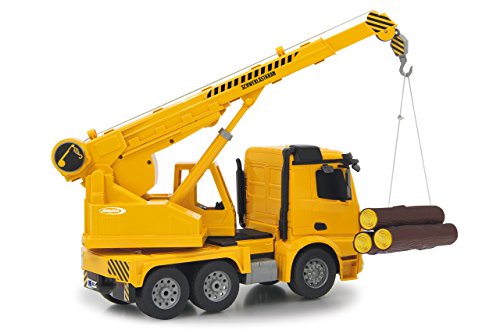 Grue mobile radiocommandée Mercedes Arocs avec bras télescopique - 5