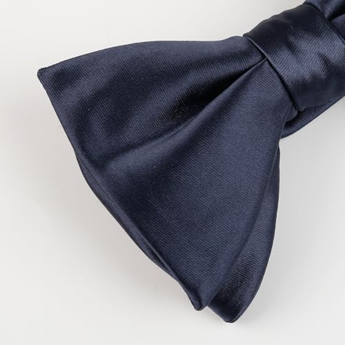 Image of Alizeal Mens 4pcs Formal Solid Bow Tie Set