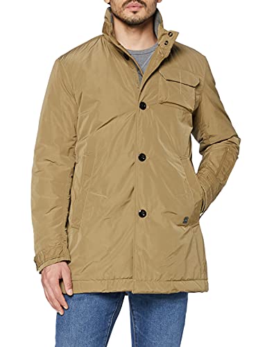 G-STAR RAW Utility Tape Padded Trench Trincea, Brown (Dk toggee C655-5787), S Regular Uomo