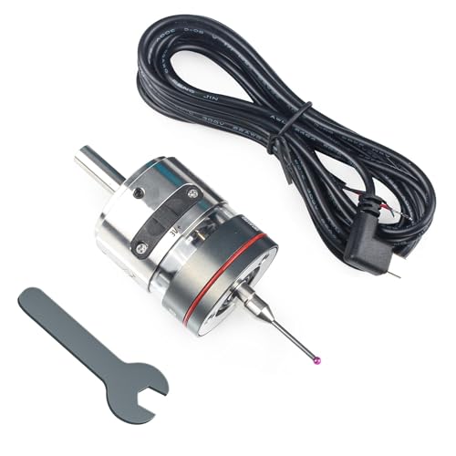 CNCTOPBAOS High Precision 3D Edge Finder 0.001mm NO,Waterproof CNC Machining Center Trigger Touch Probe,Milling Machine Automatic Find Center Position Locator,XYZ Coordinate Tool Setter Measuring+Tip