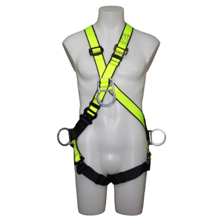 SafeWaze FS9000-COS Crossover-Style Positioning/Climbing Harness with Aluminum Hardware