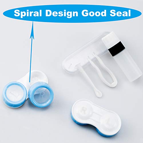image for Generic 8Pcs Contact Lens Cases Portable Contact Case Color Eye Contac