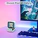 Divoom Ditoo Pixel Art Gaming Portable Bluetooth Speaker with App Controlled 16X16 LED Front Panel, Also a Smart Alarm (White)