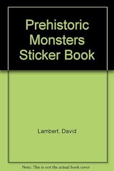 Hardcover Prehistoric Monster Sticker Book