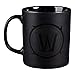 JINX World of Warcraft Blackout Logo Ceramic Coffee Mug, 11 ounces