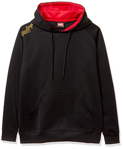 ローリングス 野球 スウェットパーカーシャツ AOS9F09 ブラック ウルトラハイパーストレッチ仕様 サイズ:XO