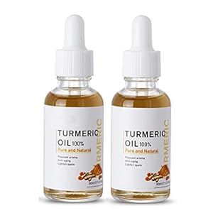 Turmeric Dark Spot Corrector 2 Pack Serum Face Serum Bright Skin Dark Spot Corrector Face Whitening Serum Turmeric Repair Face Body Serum for Dark Spots Skin Lightening Moisturizing (2PCS)