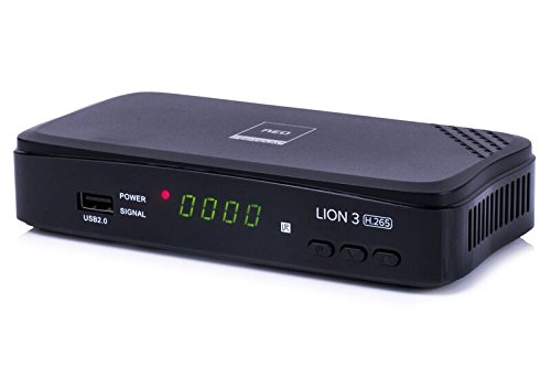 Opticum HD Lion 3 H.265 DVB-T2 HEVC Receiver (Full HD) Schwarz