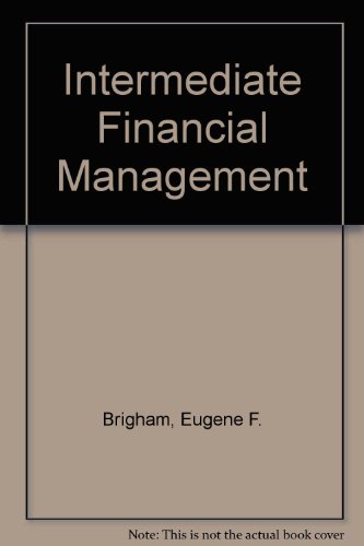 Intermediate Financial Management 003097495X Book Cover