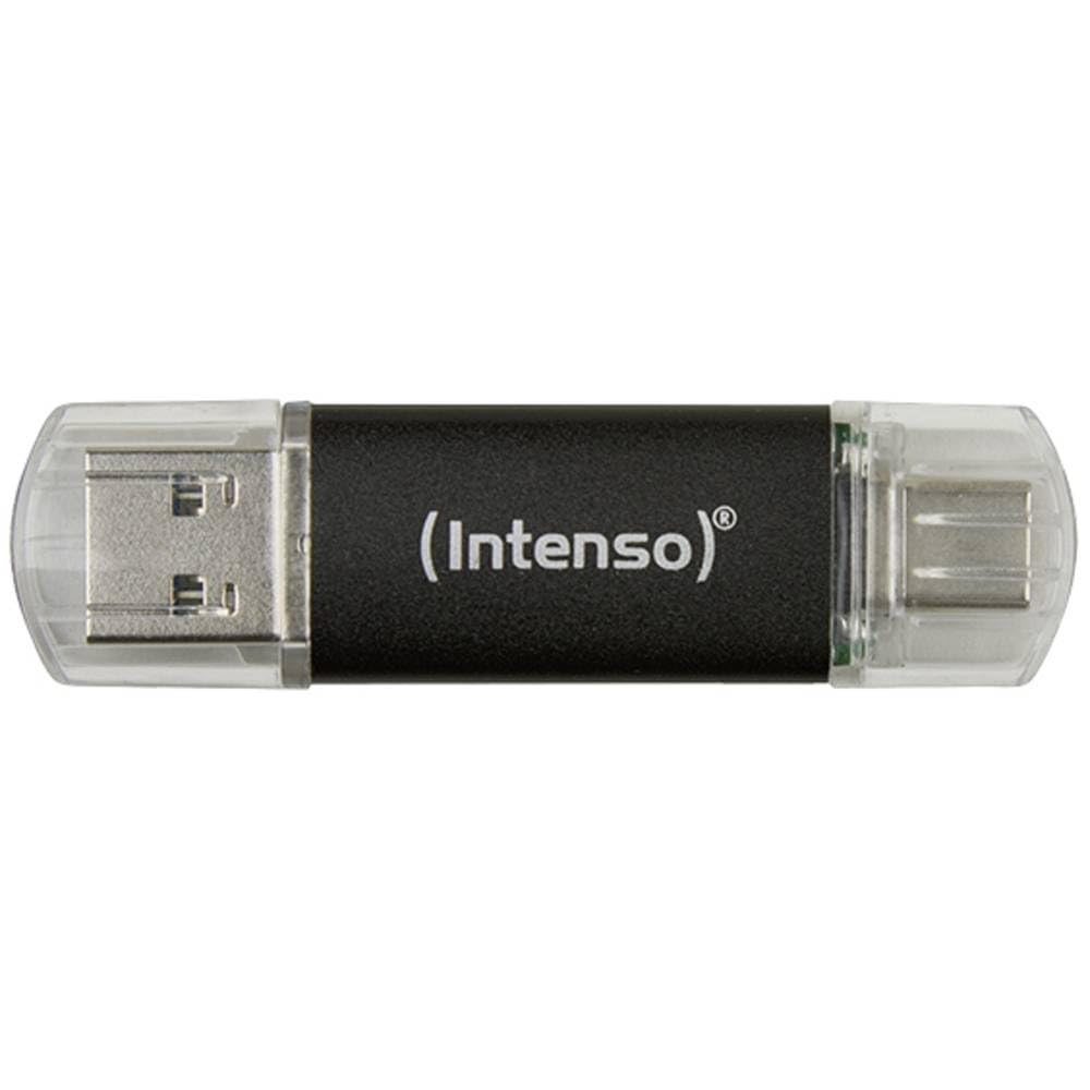 Intenso Anthracite Twist Line Usb Flash Drive 64 Gb Usb Type-A / Usb Type-C 3.2 G