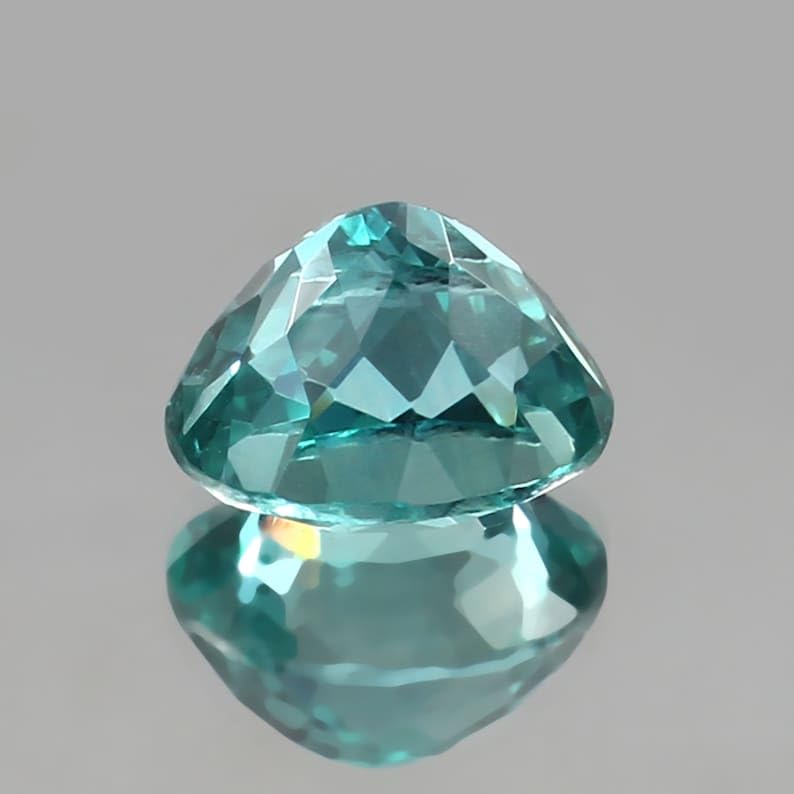 Saphir vert naturel pour bague unique à fabriquer soi-même - 5