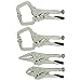 4 PC Mini Small Size Vise C Clamp Grip Locking Plier Tool Set