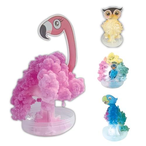 Jeux Scientifique Papier Magique FLYPOP'S Pack de 48 Boites de Cristallisation d'Animaux