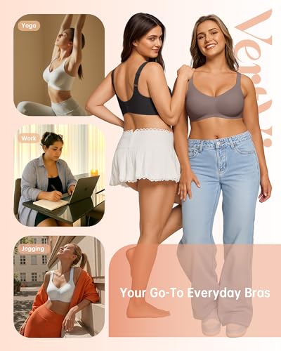 Image of Vertvie Wireless Seamless Jelly Bra Supportive Smoothing