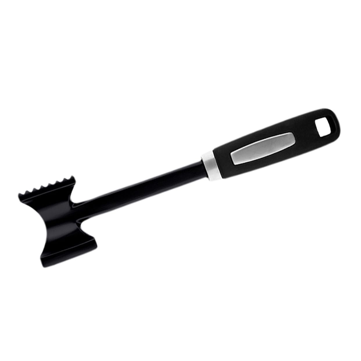 ABOOFAN Double Sided Meat Tenderizer Tool Heavy Duty Meat Hammer for Steak Pork and Chicken Food Grade Kitchen Gadget with Handle