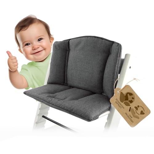 Coussins pour chaise haute Tripp Trapp Stokke haut de gamme BambiniWelt rembourrés