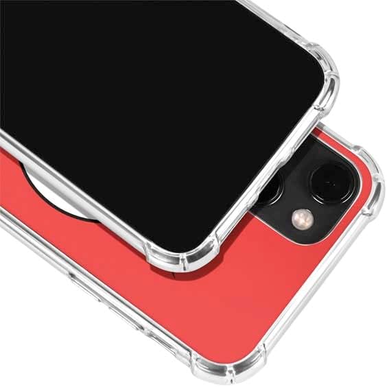 Skinit Clear Phone Case Compatible with iPhone 14 - Officially Licensed DC Comics The Flash Original Emblem Design
