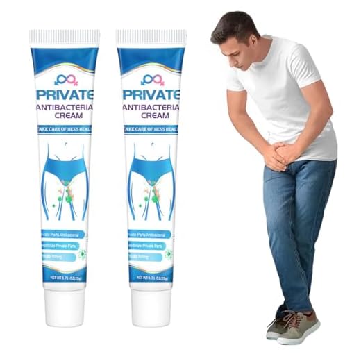 GNHG 2 piezas Crema Antibacteriana Privada,Crema para Aliviar la Picazón Para Hombres,Fácil de Usar,Rápida Absorción,20g