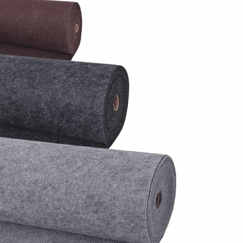 Chemin de passage moderne gris en polyester pour moquette de sol