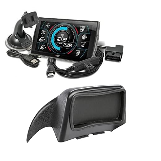 Edge Products Insight CTS3 Touch Screen Gauge Monitor 84130-3 & Basic Dash Pod 28501 Compatible with 2007-2013 Silverado Sierra 6.6 LMM LGH LML Duramax Diesel 2500HD 3500HD