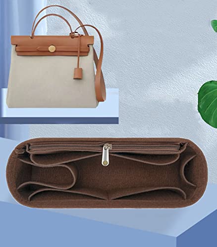 Organiseur de sac à main Lckaey Herbag 31 marron 26,5 cm - 6