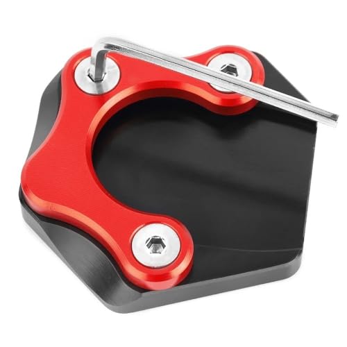 Seitenständerverlängerung Für Suzuki Für GSX-S750 (2016–2021), Für GSX-S1000 Und Für GSX-S1000F (2015–2020) Motorrad-Seitenständer(Red)