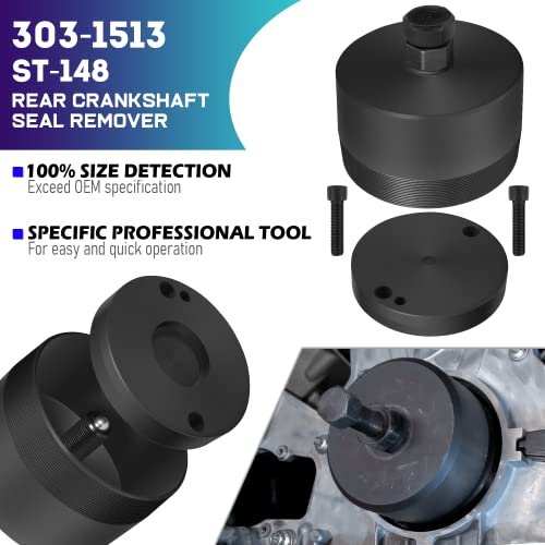 303-1513 For 6.7L Power Stroke Rear Crankshaft Seal Remover Kit Fit For 2011-2021 Ford Super Duty F250 F350 F450 F550 F650 F750 Equipped For Power Stroke 6.7L Engines Alt To St-148 #TOP1