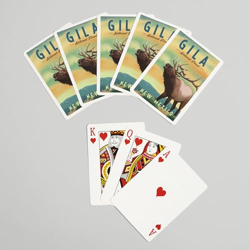 Baraja de 52 cartas poker Gila National Forest miniatura 7