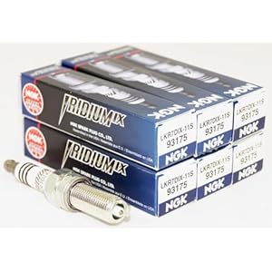 OVERSTOCKDIRECT Genuine OEM Iridium Spark Plug LKR7DIX-11S 93175 (6 Pack) Made by NGK