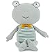Bieco Peluche a forma di rana | 20 cm | Peluche per bambini | Bambina & Ragazza | Animal Stuffed Animal | Peluche a forma di rana | Graziosi animali di peluche | rana in tessuto di lino