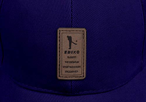 Image of solid plain unisex cotton caps free size adjustable casual look stylish cap