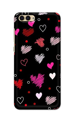 Image of PRINTFIDAA Vibrations of Love Hard Back Cover for Honor View 10, Honor V10 Back Cover -(P6) KAT1009