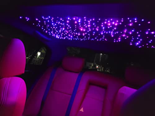 Image of AMKI 10W Twinkle Sound Mode RGBW Light Source Engine Driver Remote /APP Control Starlight Box Motor for Fiber Optic Star Ceiling Light Kit