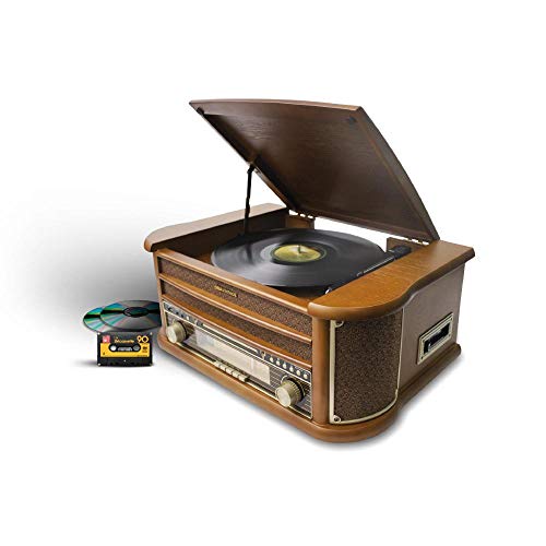 Obavintage Plus Vitrola Multifunções e toca discos Obabox