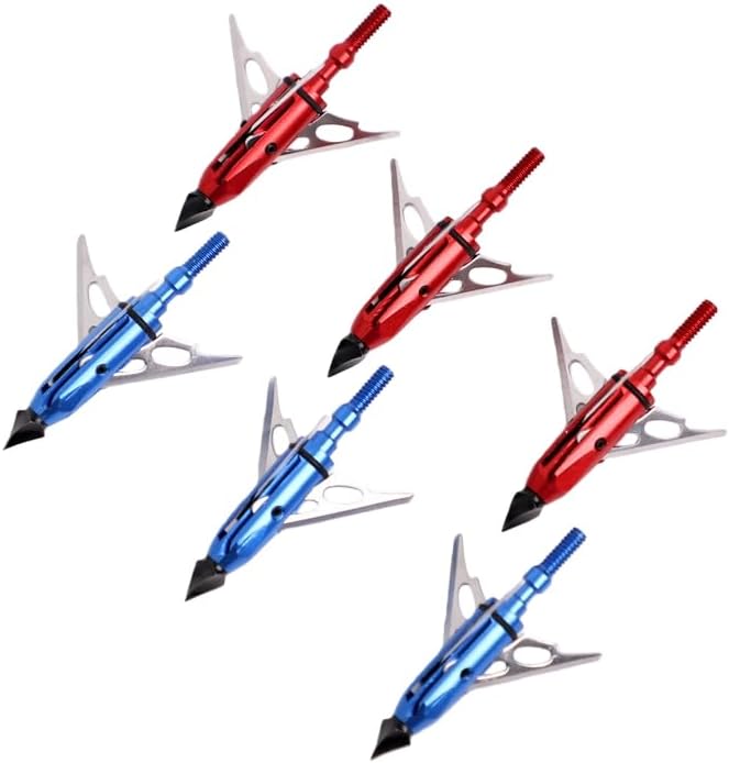10pcs Hunting Arrowhead 100grain Archery Broadhead Tips for Bow Arrow Shooting Accessory