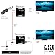 FeinTech VME00110 HDMI over LAN Extender Ethernet-Kabel Verlängerung Splitter Transmitter & Receiver Ultra-HD 4K 70m