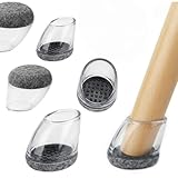 Angled Chair Leg Floor Protectors for Hardwood...