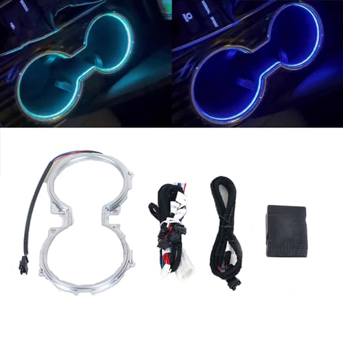 Portavasos con luz ambiental para Toyota Camry 2018-2021 miniatura 7