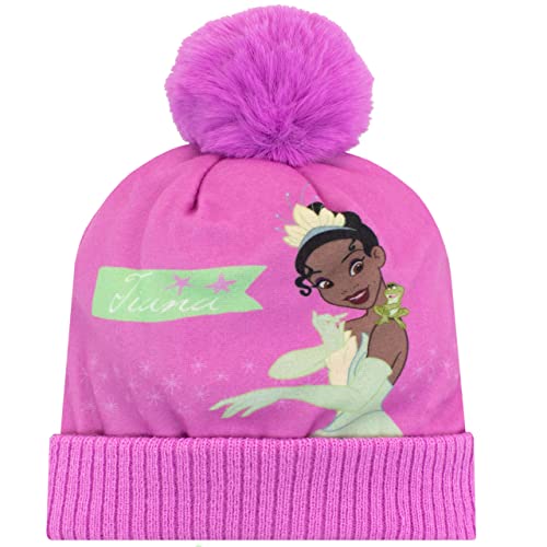 DInsey Kids Winter Hat and Gloves Set Tiana Purple One Size2